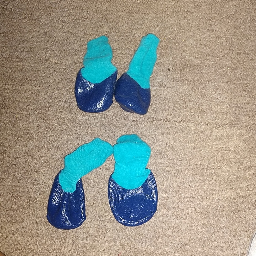 Rain shoes for dogs